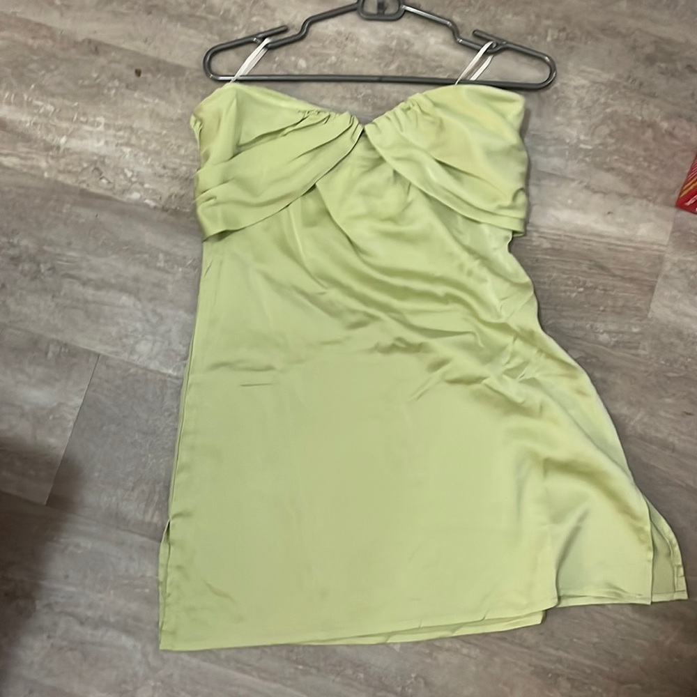 size eight green princess polly dress tags still on